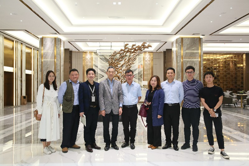 中建裝配設計院溫啟彬院長一行蒞臨金牌企業(yè)，